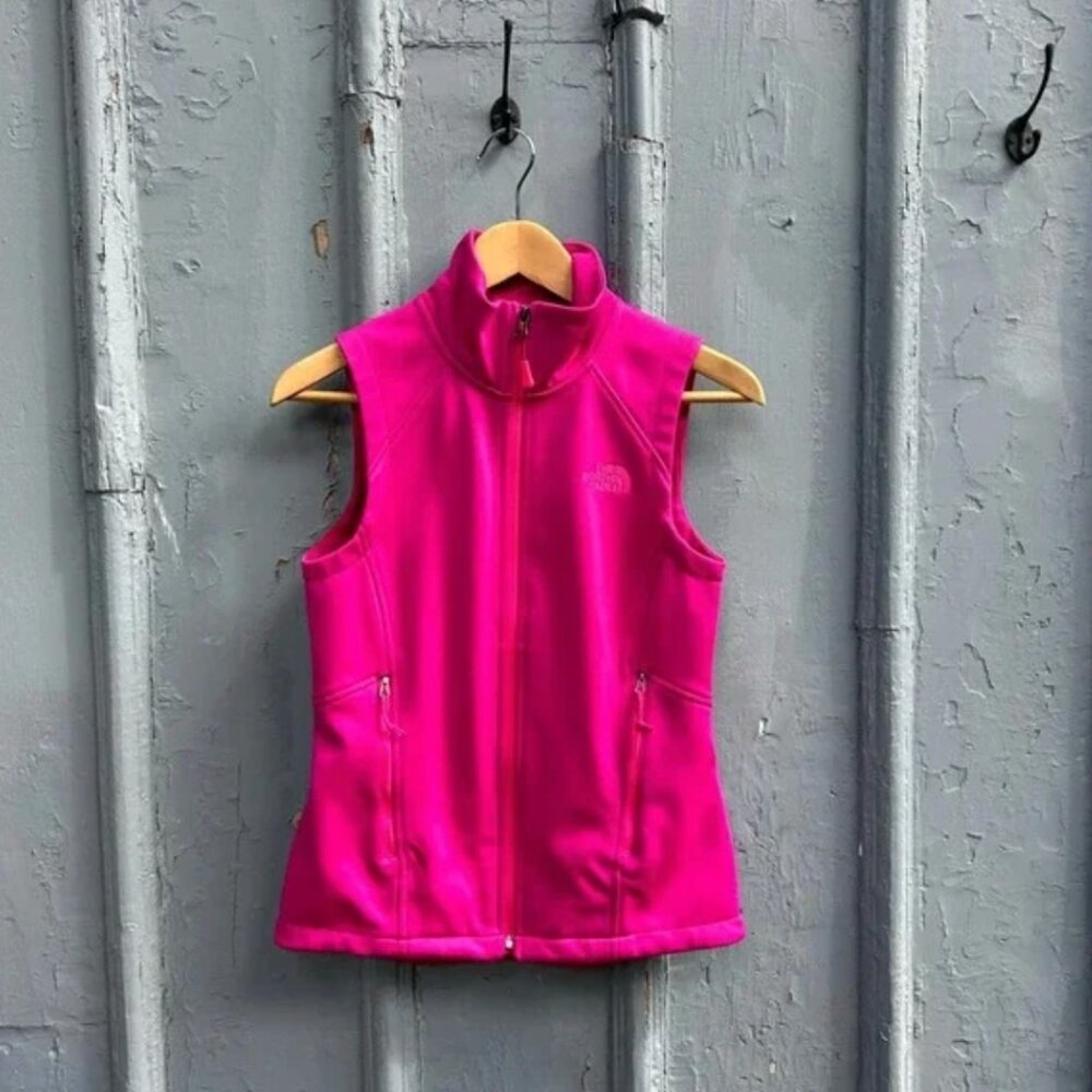 The North Face Ridgeline Hot Pink  Soft Shell Vest, XS